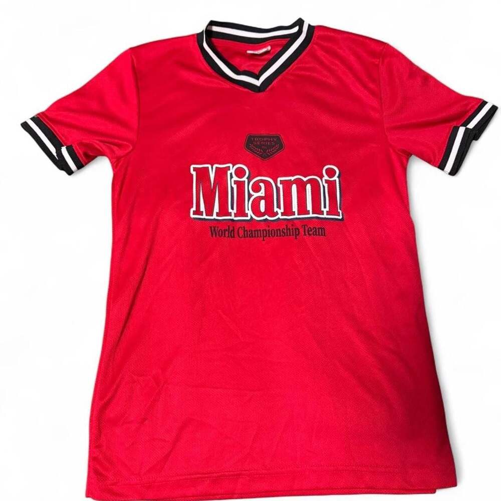 Trophy Series Miami World Championship Team Mesh Jersey Red 95